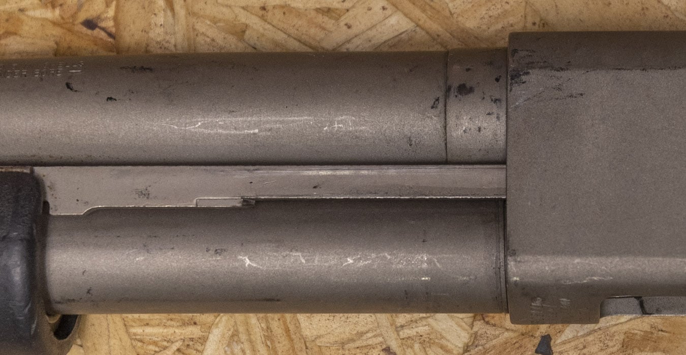 MOSSBERG 500A 12 Gauge Police Trade-In Pump Shotguns with Marinecote Finish